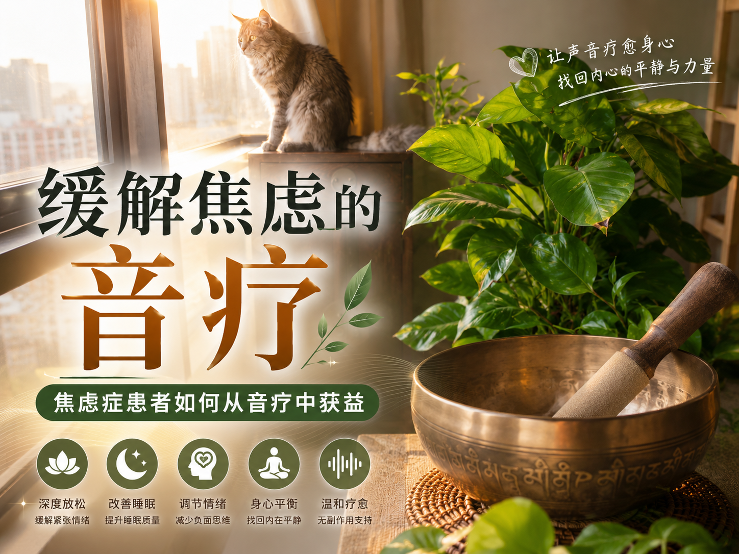 缓解焦虑的音疗：焦虑症患者如何从音疗中获益