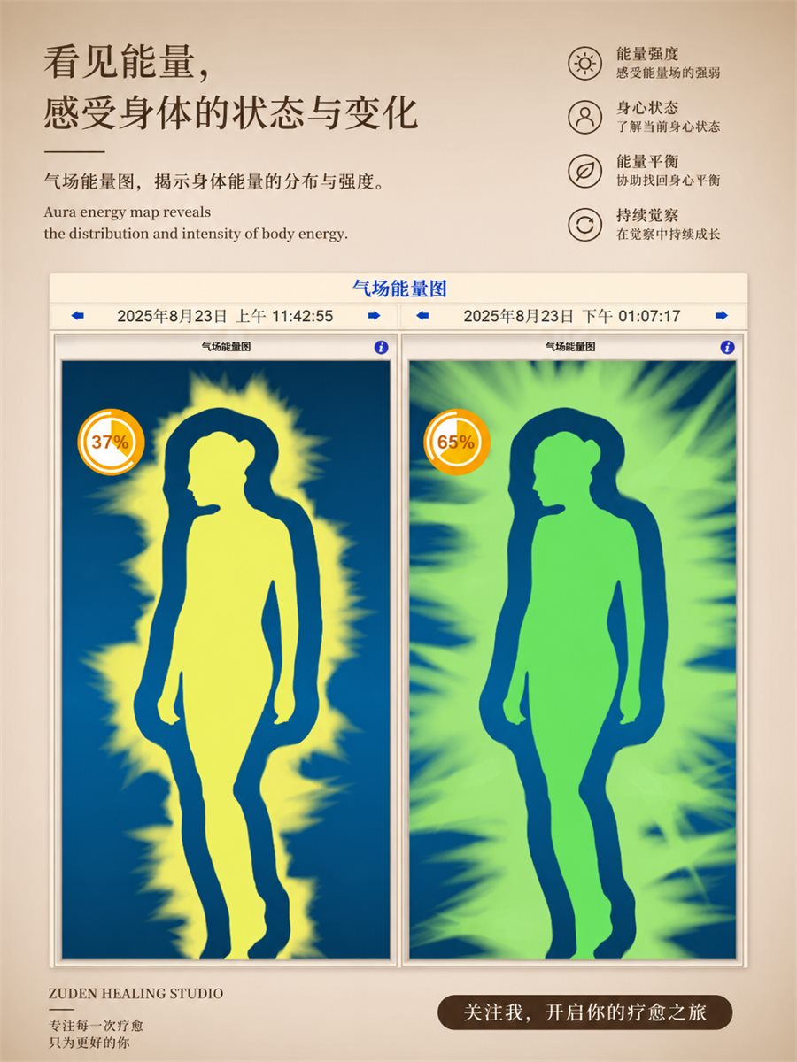 气场能量图报告说明