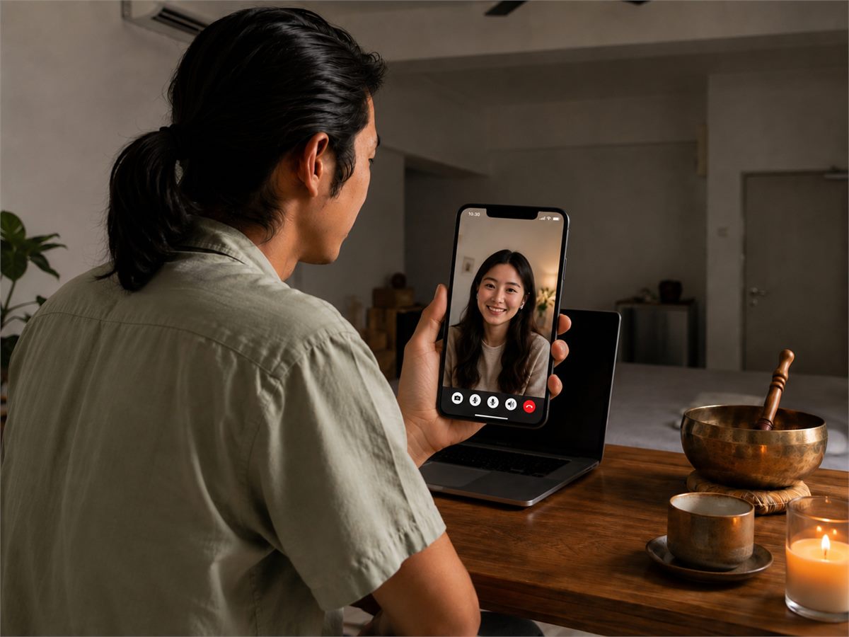 1v1线上疗愈对谈