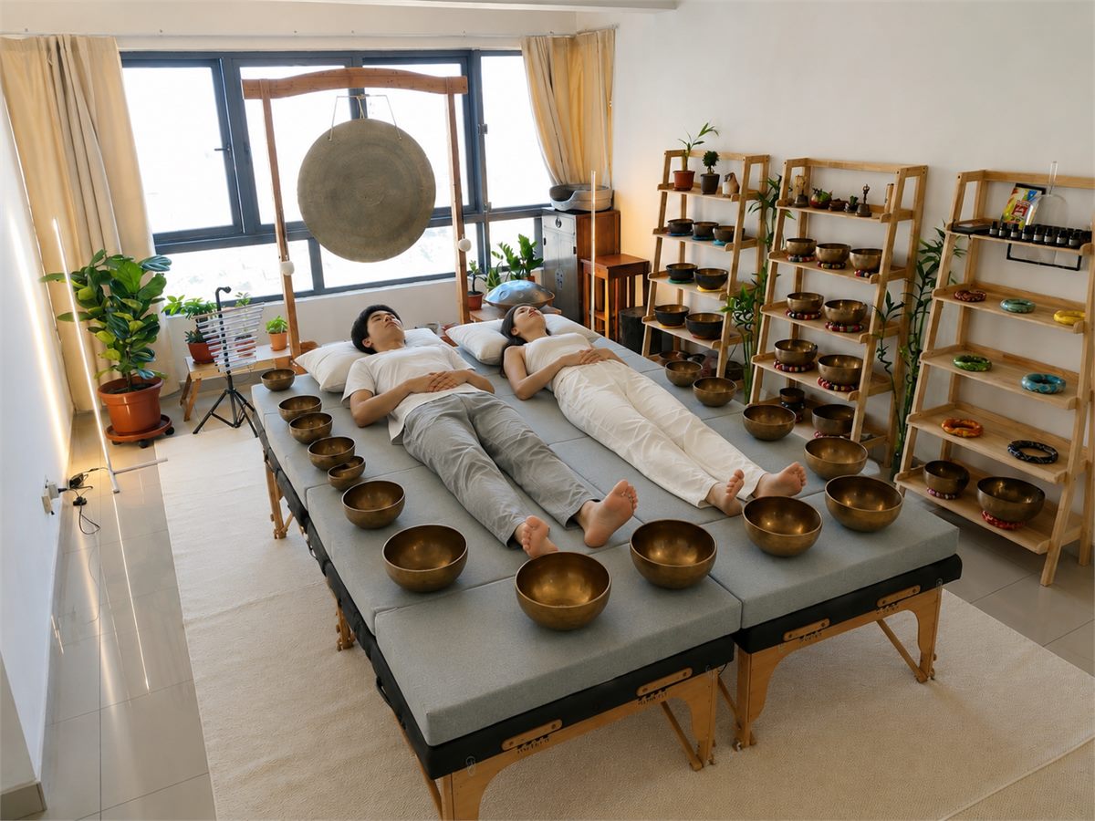 两人颂钵疗愈